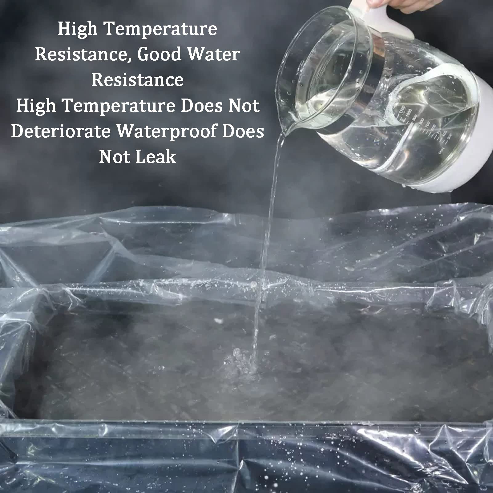 WIGING Película Plástica De Invernadero, Cubierta Vegetal De Invernadero De Polietileno, Placa Térmica De Invernadero Resistente A Los Rayos Ultravioleta para Jardines Hortícolas((WxL) 8x9m)