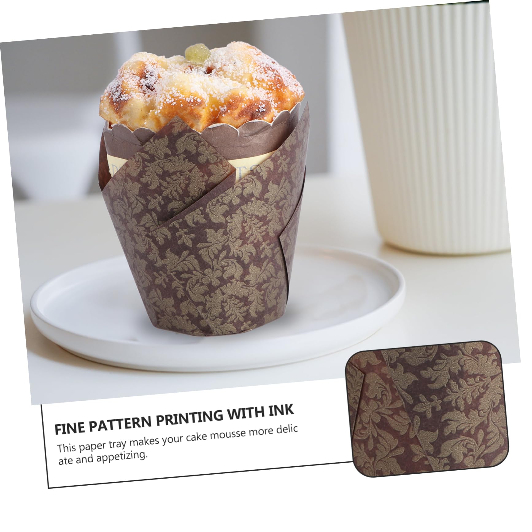 BESTonZON 200pezzi Pirottini Per Muffin Forma Di Tulipano Rivestimenti Impermeabili Per Cupcake Perfetti Per Feste Di Compleanno e Matrimoni Mix Colori