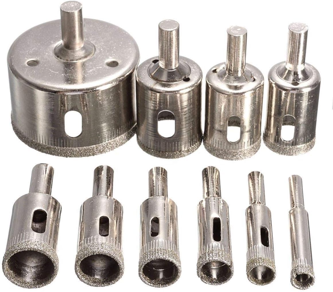 See full amazon price history chart for UPTODATETOOLS 10 Pcs 8mm-50mm Glass Hole Saw Drill Bit Set Cutting Remover Tools for Tiles Marble Granite Stone Ceramic DIY Diamond Hole Saw UPTODATETOOLS 10 Pcs 8mm-50mm Glass Hole Saw Drill Bit Set Cutting Remover Tools for Tiles Marble Granite Stone Ceramic DIY Diamond Hole Saw (B0D8B5DZPY) Amazon Price History, Amazon Price Tracker