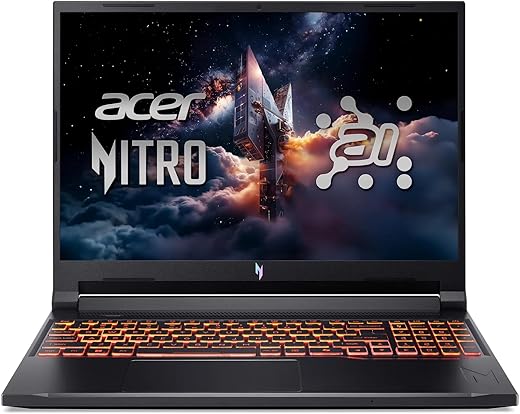 Acer Nitro V 16" Gaming Laptop - Ryzen 7, RTX 5050, 32GB RAM