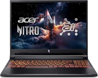 Acer 2026 Gaming Laptop | Nitro V 16 | Intel 14-Core 9 270H | NVIDIA GeForce RTX 5070 8GB | 32GB DDR5 | 2TB SSD | 16" 1920x1200 180Hz | Win11 Pro - Wi-Fi 6 - BT 5.3 - Backlit KB - Obsidian Black
