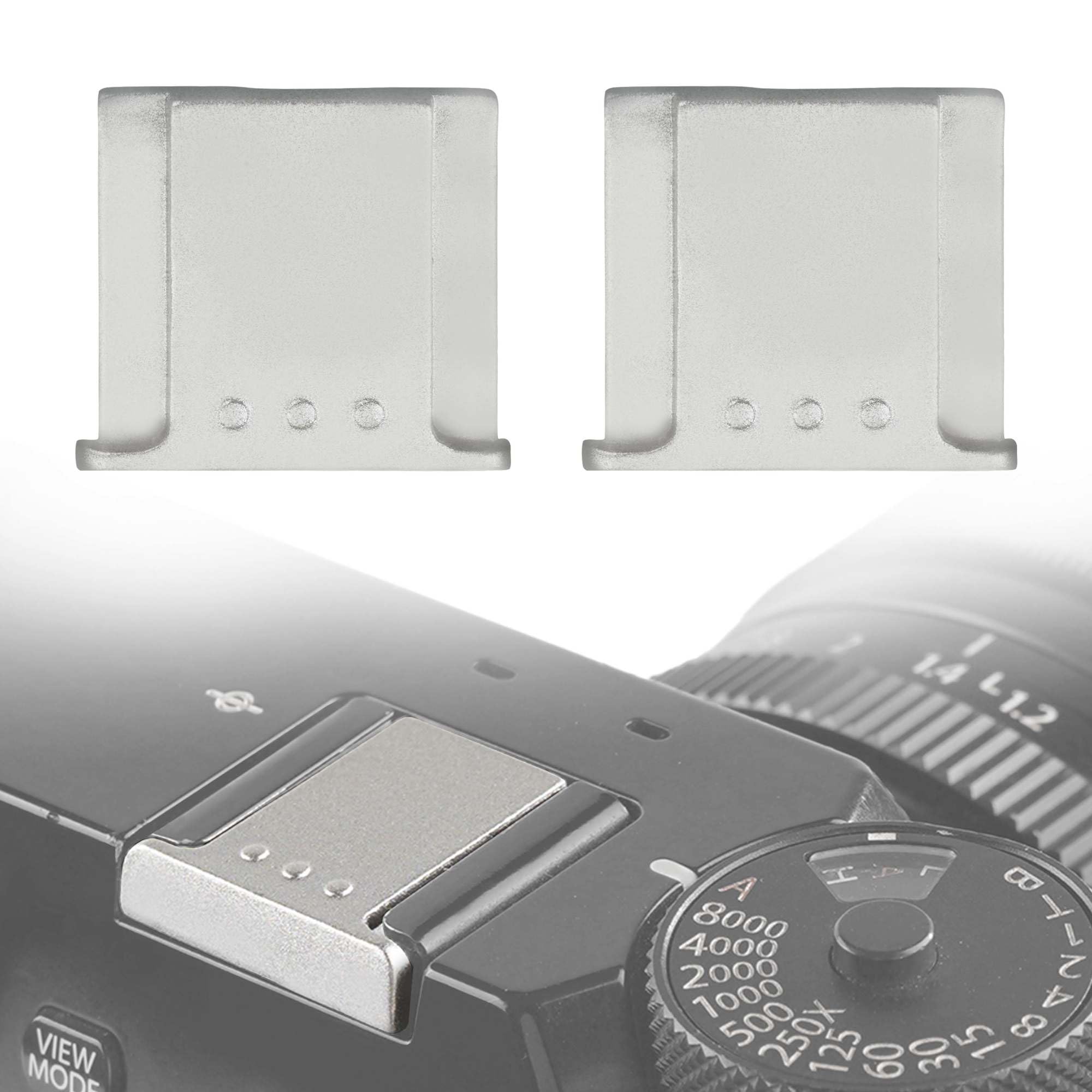 Hot Shoe Cover Protector for Photographer: Camera Shoe Cover Cap Waterproof Dustproof with Fuji Fujifilm X100VI X100V X-H2 X-H2S X-E4