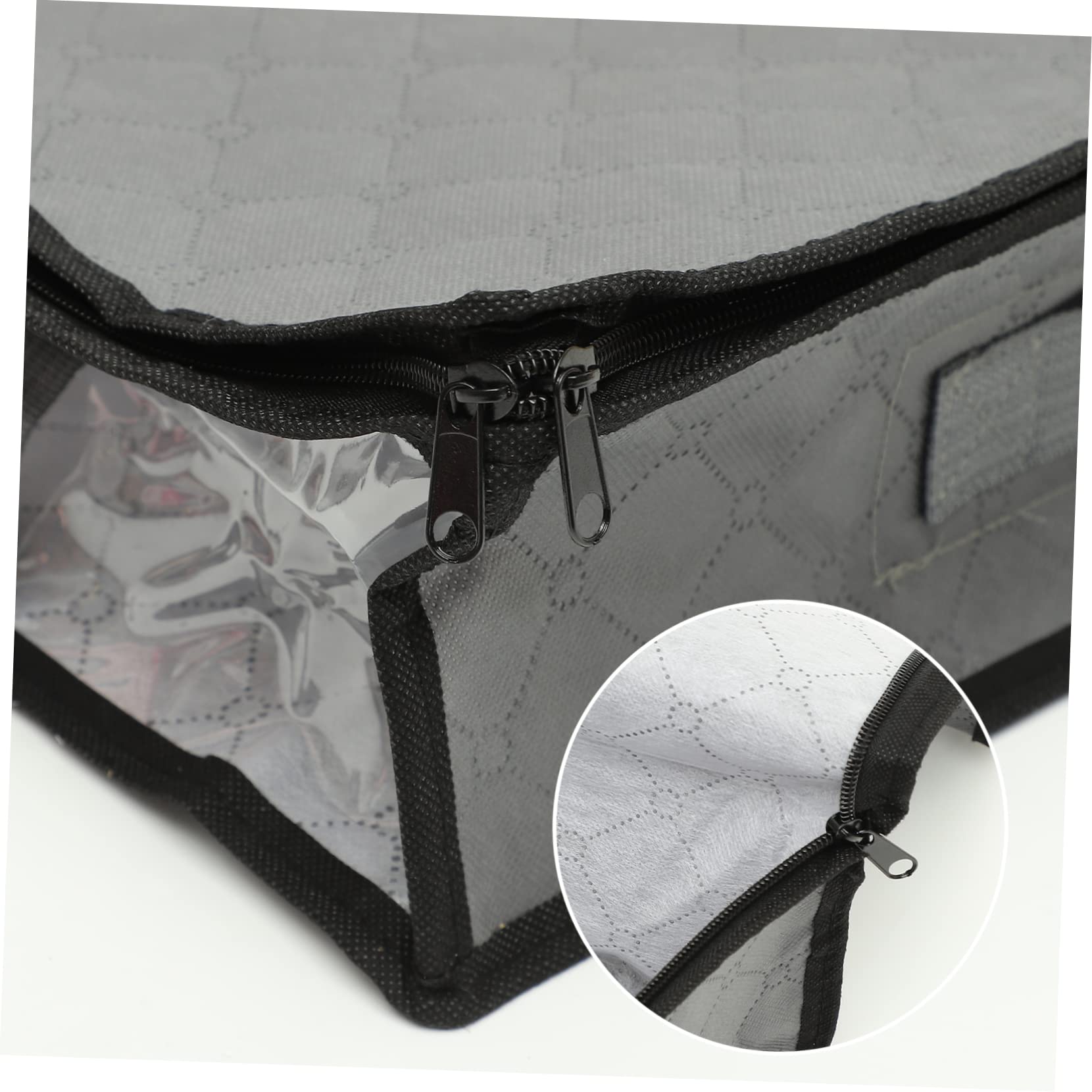 SOIMISS Contenitore Sotto Letto Pieghevole Grande Capacità Non Tessuto Manici per Organizer Vestiti e Coperte Salvaspazio per Camera da Letto