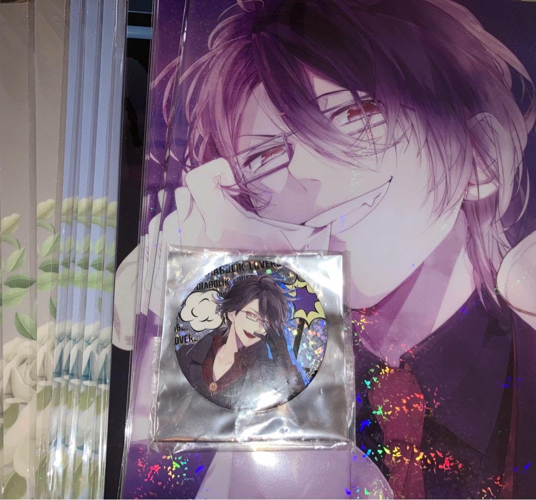 Amazon.co.jp: DIABOLIK LOVERS レイジ 水戸 限定 缶バッジ1 クリア 