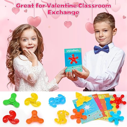 Miniatura 3 de Paquete de 30 juguetes giratorios para la ansiedad, regalos de fiesta de Pascua para niños, rellenos de huevos de Pascua, juguetes pequeños a