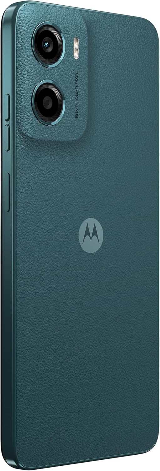 Motorola Moto G05 Dual-SIM 64GB ROM + 4GB RAM (GSM only | No CDMA) Factory Unlocked 4G/LTE Smartphone (Forest Green) - International Version