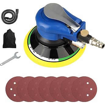 Uten 6 Air Random Orbital Sander Pneumatic Palm Sander