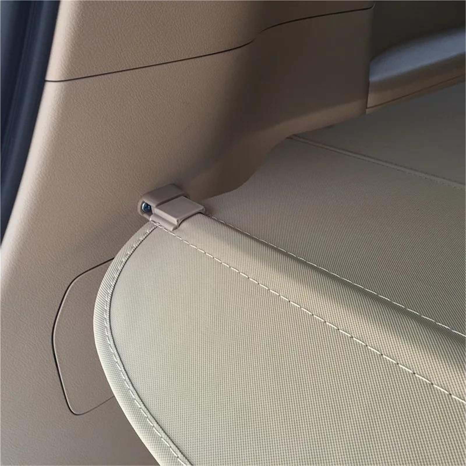 Genérico Cubierta Carga Retráctil Maletero Coche Cubierta Maletero para Toyota para Land para Cruiser LC200 FJ200 200 2008-2021 protección Seguridad Cortina divisoria Equipaje(08-13 Black)