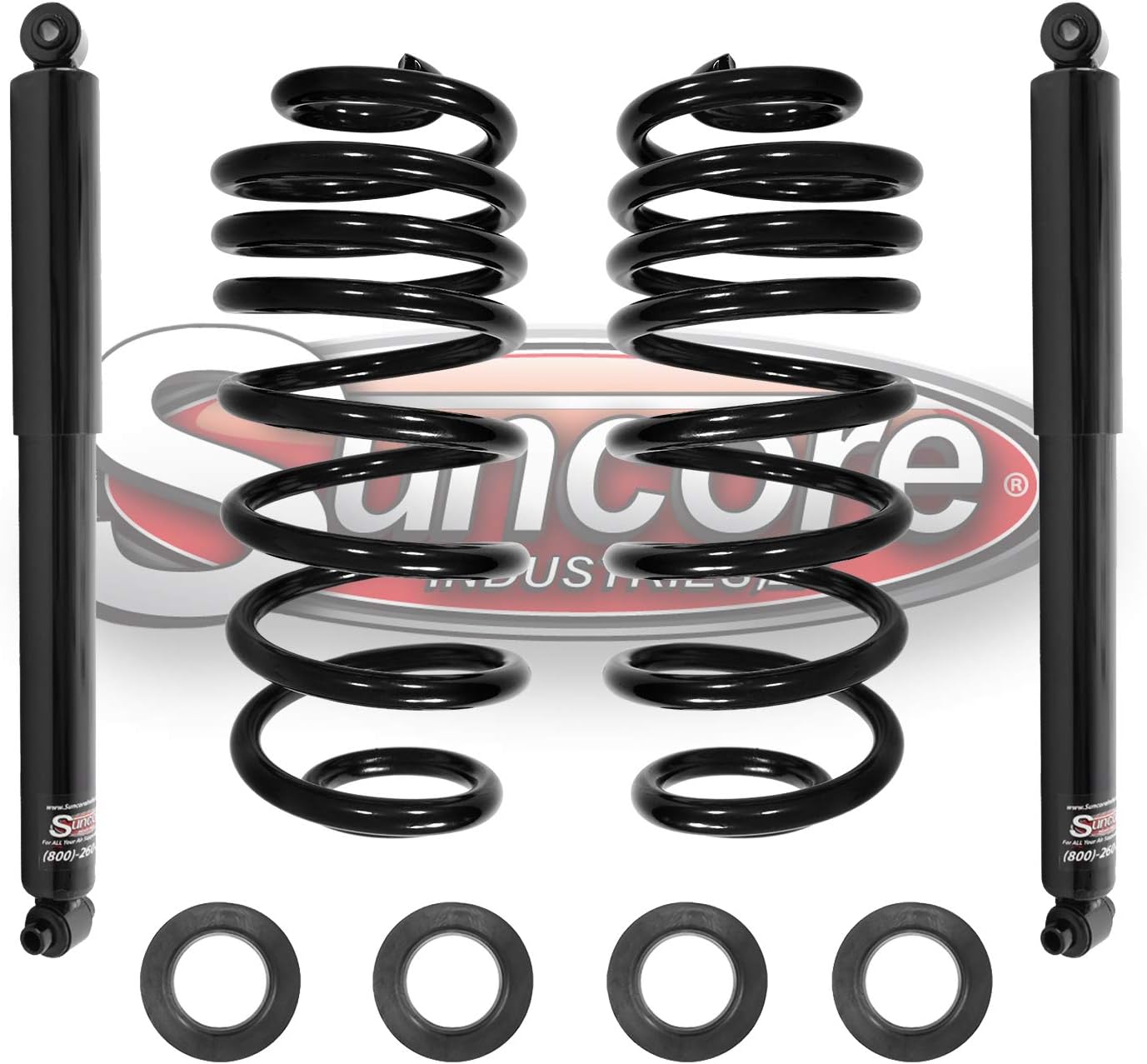 SUNCORE Rear Air Suspension to Gas Shocks & Coil Springs