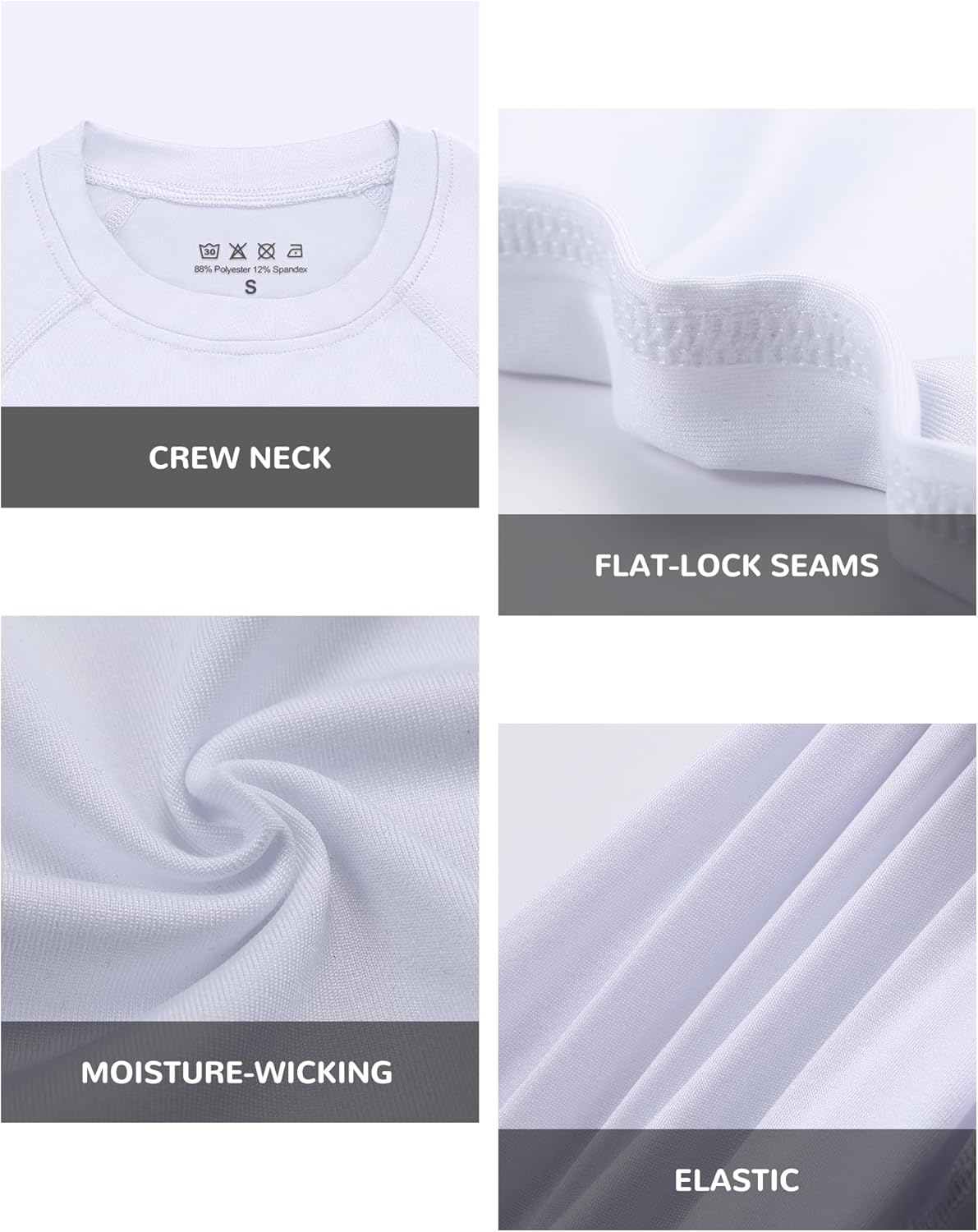 Boys Sleeveless Compression Shirt Kids Athletic Tank Tops Youth Quick Dry Workout Undershirt for Football - Image 5