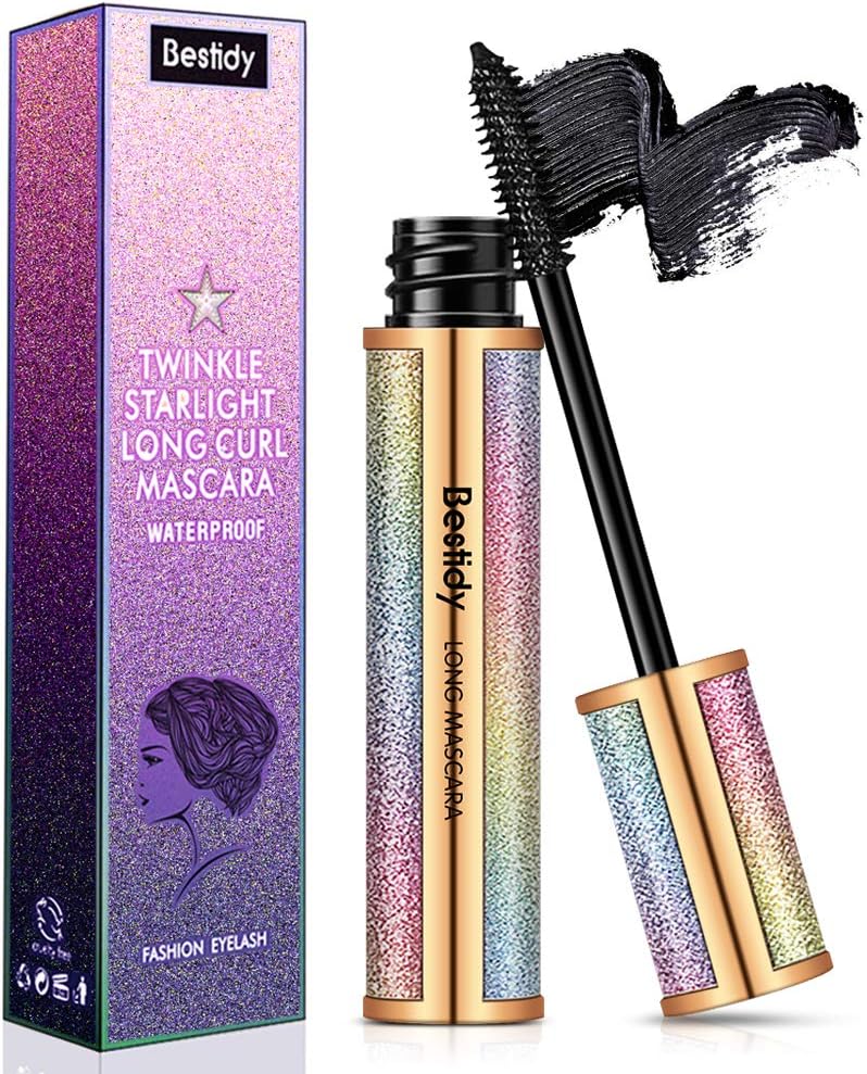 4D Silk Fiber Lash Mascara - Natural Waterproof, Smudge-proof, Thickening & Lengthening, No Clumping, Lasts All Day