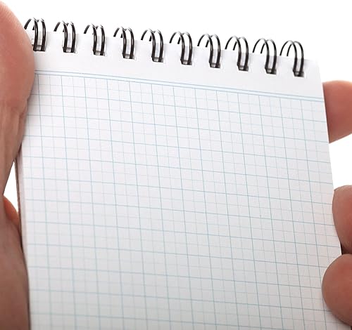 Miniatura 3 de Field Notes Paquete de 2 libros de notas encuadernados en espiral superior, papel rayado y gráfico, 3.5 x 5.5 pulgadas