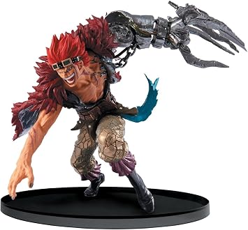 Banpresto One Piece 7.1" Eustass Captain Kid Figure, Big Zoukeiou 4 Volume 6