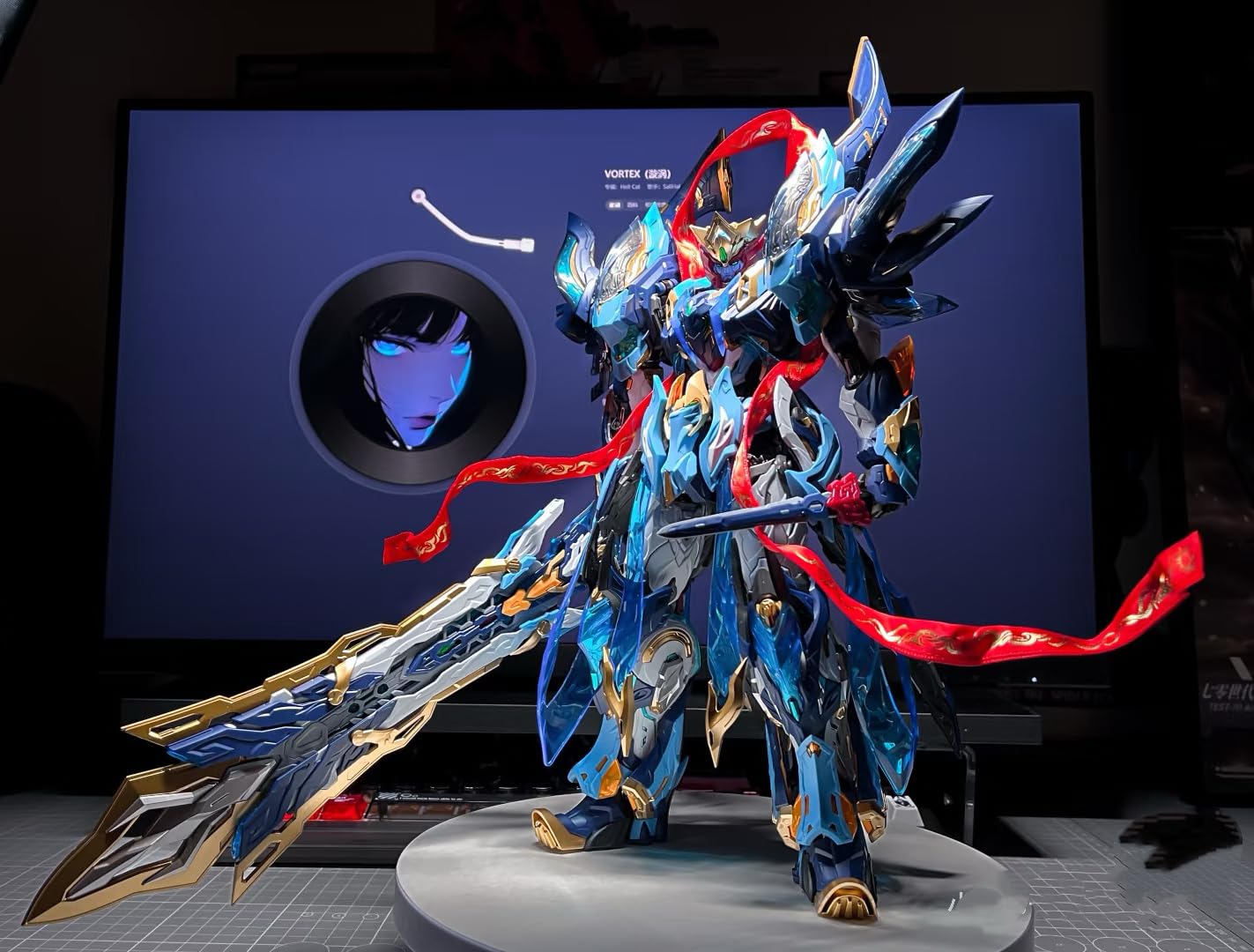 Amazon | 摩動核 天剣星 魔神四将 魔礼青 プラモデルキット 五方青雲剣