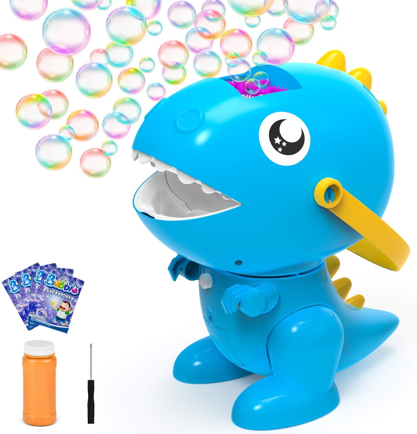 balnore Bubble Machine, Automatic Bubble Blower for Kids, Portable