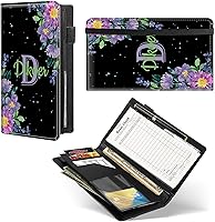 Vista 57 de Diseña Tus Propios Libros de Servicio con Nombre e Iniciales para Camareras, Dikoer Libro de Servicio de Camarero Personalizado con Nombre