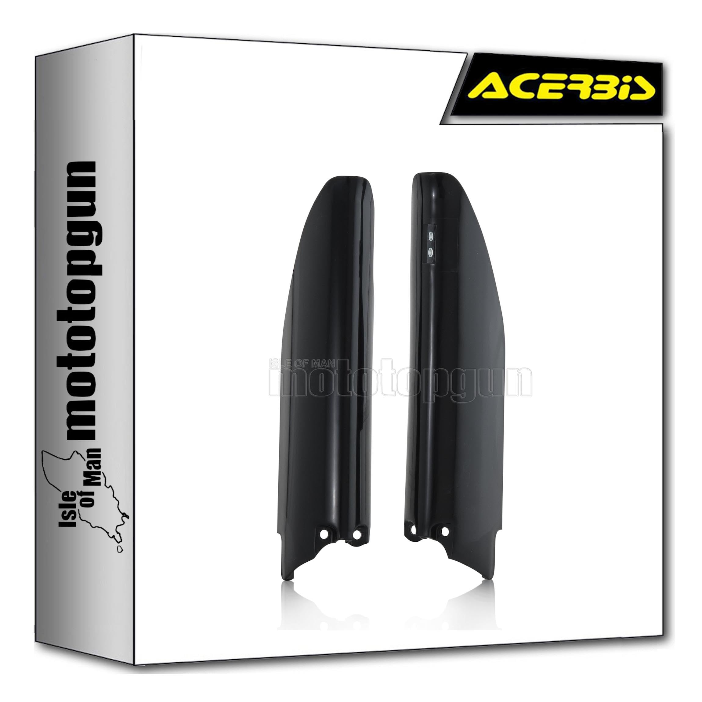 Couvercle de fourche inférieur Acerbis protégeant la suspension de RM-Z 450 - 3