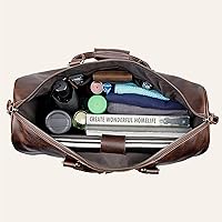 Amazon | [売店] 本革ボストンバッグ トラベルキャリーオン キャリー