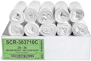 Aluf Plastics 20-30 Gallon Trash Bags: Commercial Grade Value High Density