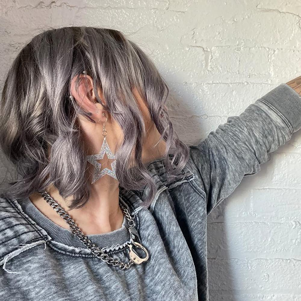 MANIC PANIC Classic Dark Star Semi Permanent Hair Color - Deep Grey Hair Dye for Women & Men That Lasts 4-6 Weeks - Vegan, Ammonia & Cruelty-Free - Create & Mix Custom Shades (4oz) (Pack of 2)