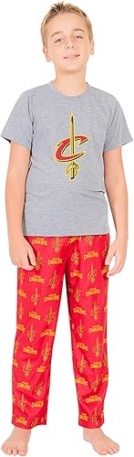 Miniatura 21 de Ultra Game Conjunto de pijama y camiseta oficial de la NBA de 2 piezas para jóvenes