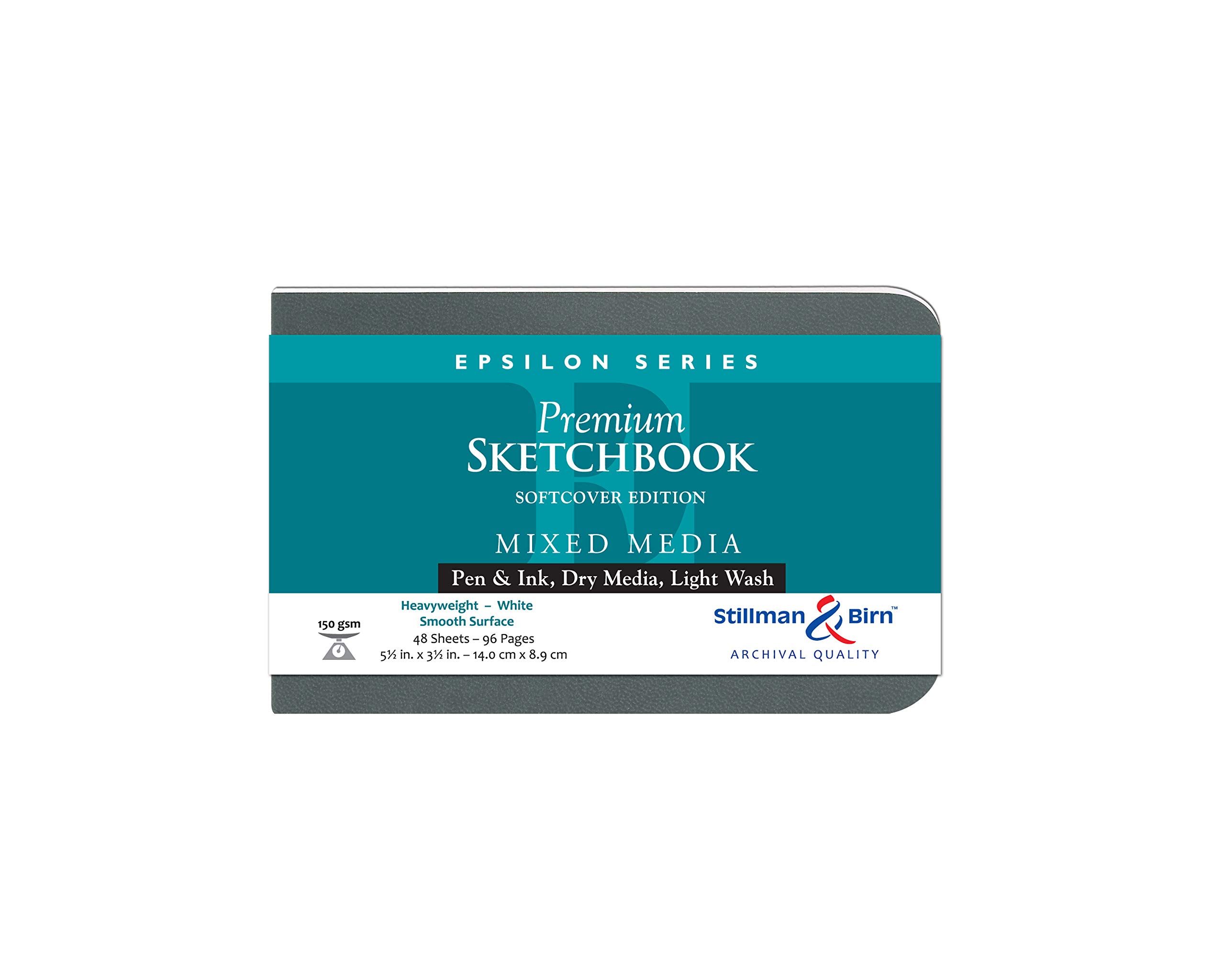 Epsilon Softcover Sketchbook 5.5X3.5 Ls