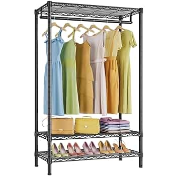 Amazon.com: VIPEK V1 (3 Tiers) Wire Garment Racks Heavy Duty