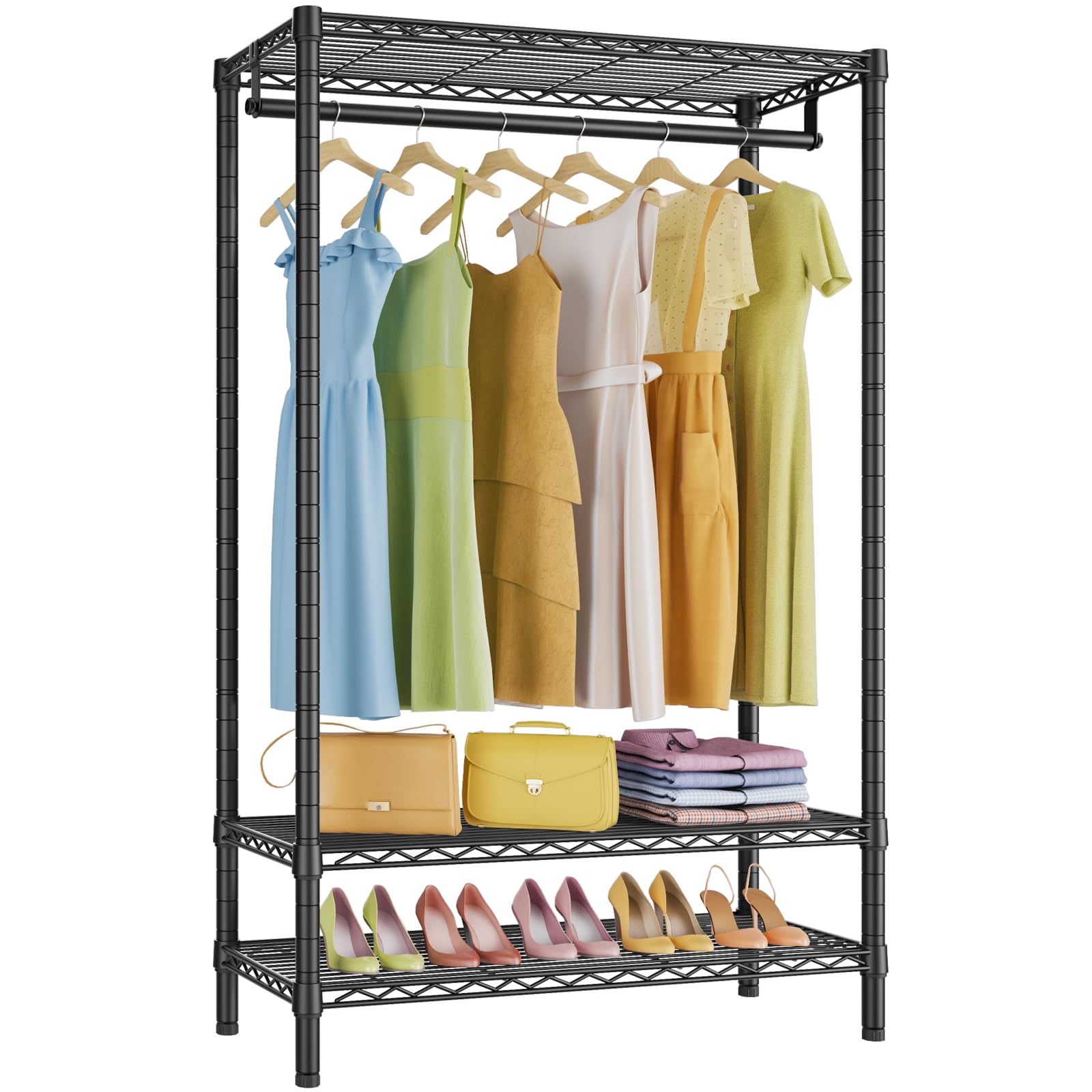 Amazon.com: VIPEK V1 (3 Tiers) Wire Garment Racks Heavy Duty