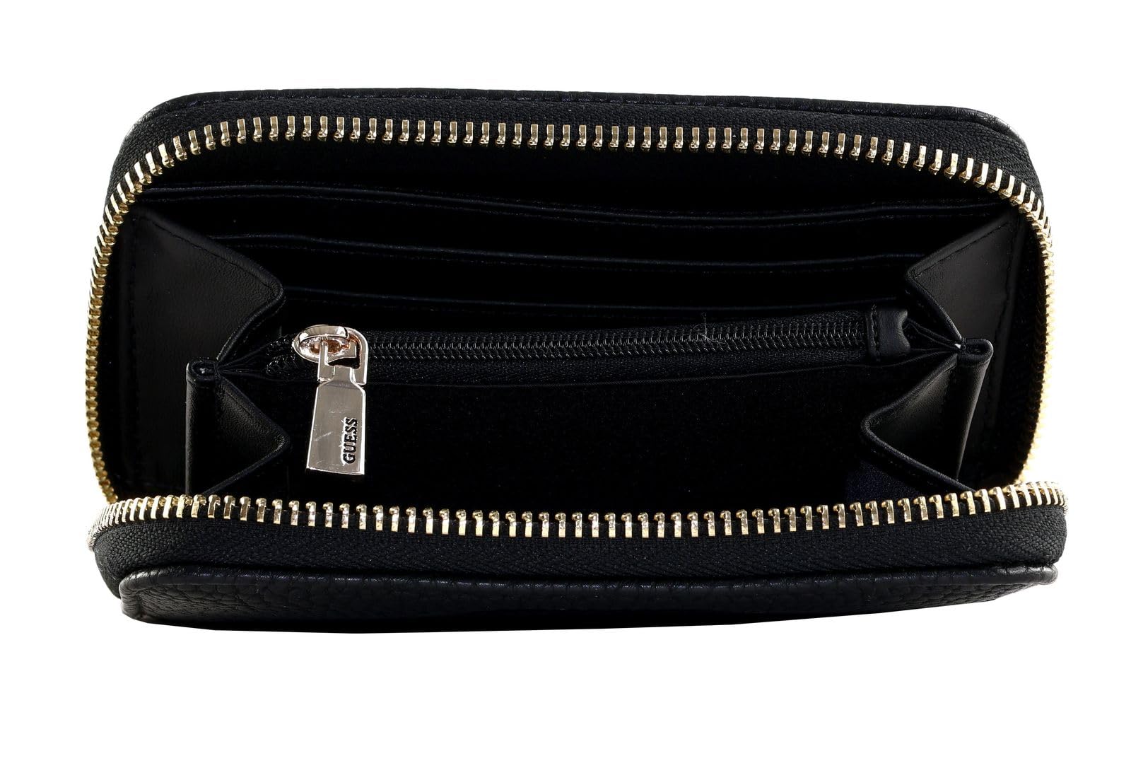 GUESS Brenton SLG Medium Zip Around Wallet Black