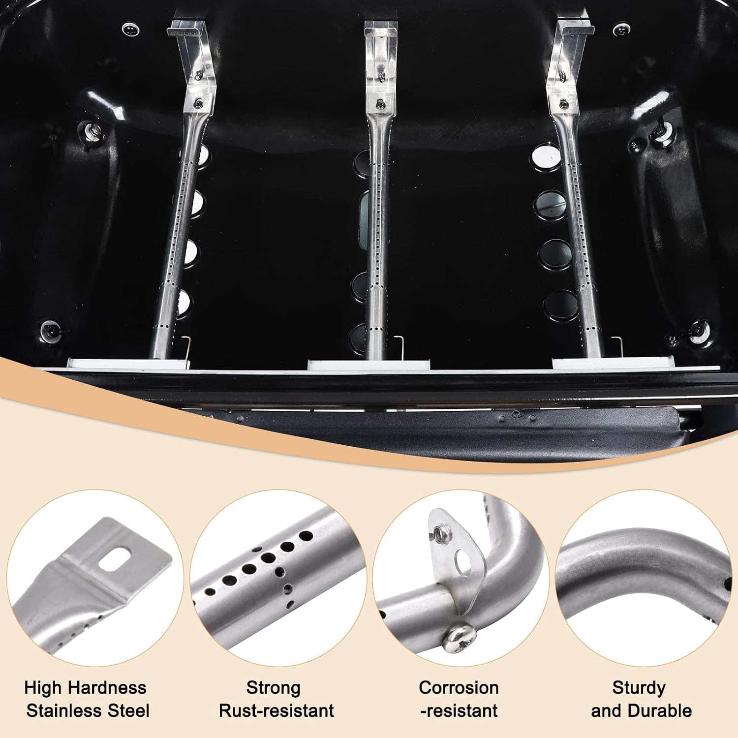 Burner Tube Features