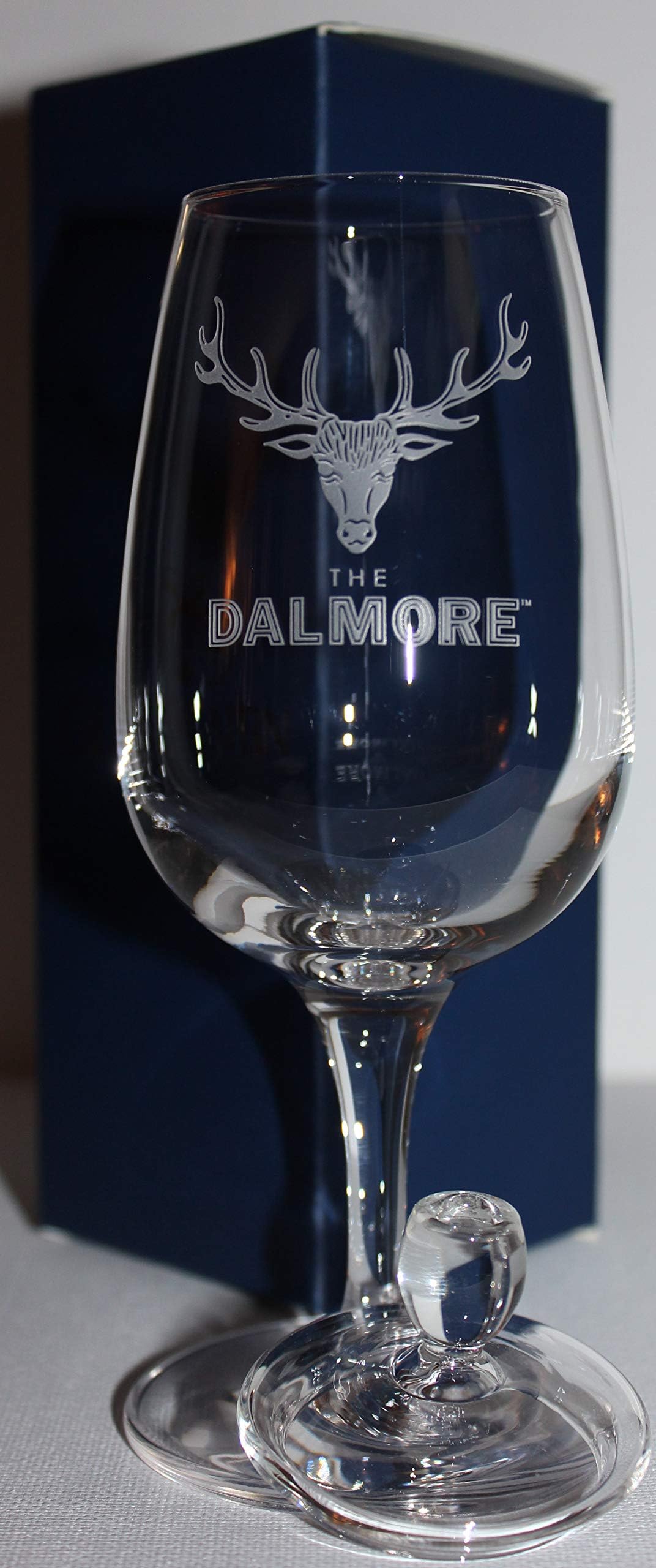 GLENCAIRNDALMORE LOGO DEGUSTATION COPITA NOSING GLASS WITH GINGER JAR TOP