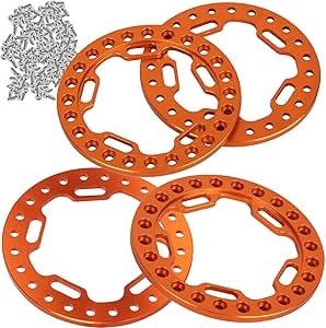 Amazon.com: BRCatWPark Metal 1.9 Beadlock Wheels Replacement Ring for 1 ...