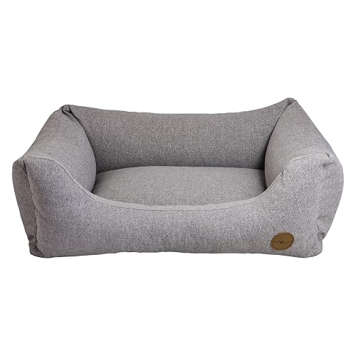 JACK AND VANILLA, Hampton, Sofá ortopédico, Gris Claro, Talla S, 60 x 44 x 23 cm