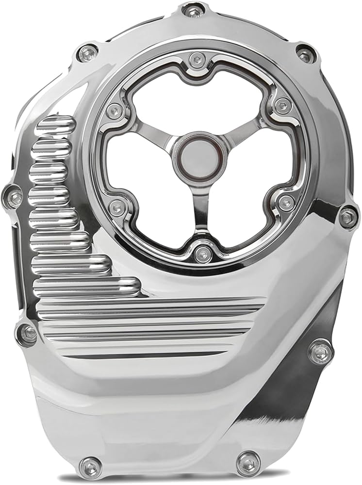 Amazon.com: Chromed Engine M8 Clarity Cam Cover for Harley Softail