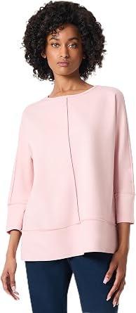 Jones New York Womens Jones New York Womens Dolman Sleeve Knit Top