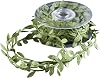 DECORA Artificial Green Leaf Ribbon for Wreath and Flower Decorations (20 Yard Spool)