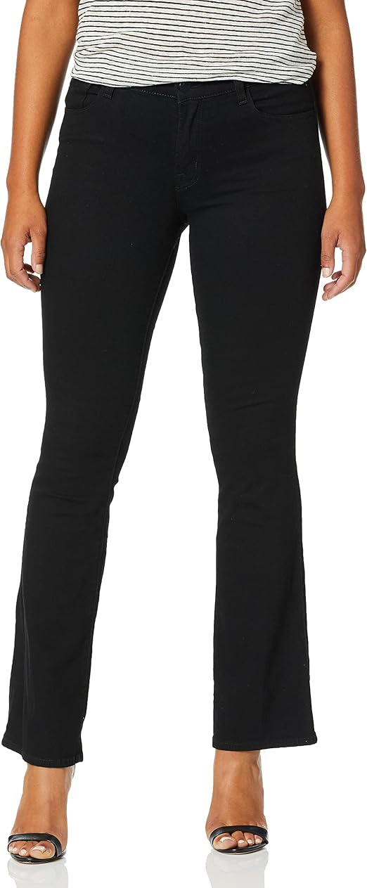 Sallie Mid Rise Boot Cut Jeans, Vanity 