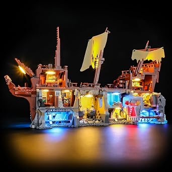 LIGHTAILING Led Light for Lego-21363 The Goonies Easy Install, Hidden Wiring, Home Decor & Gift-Ready Model Not Included