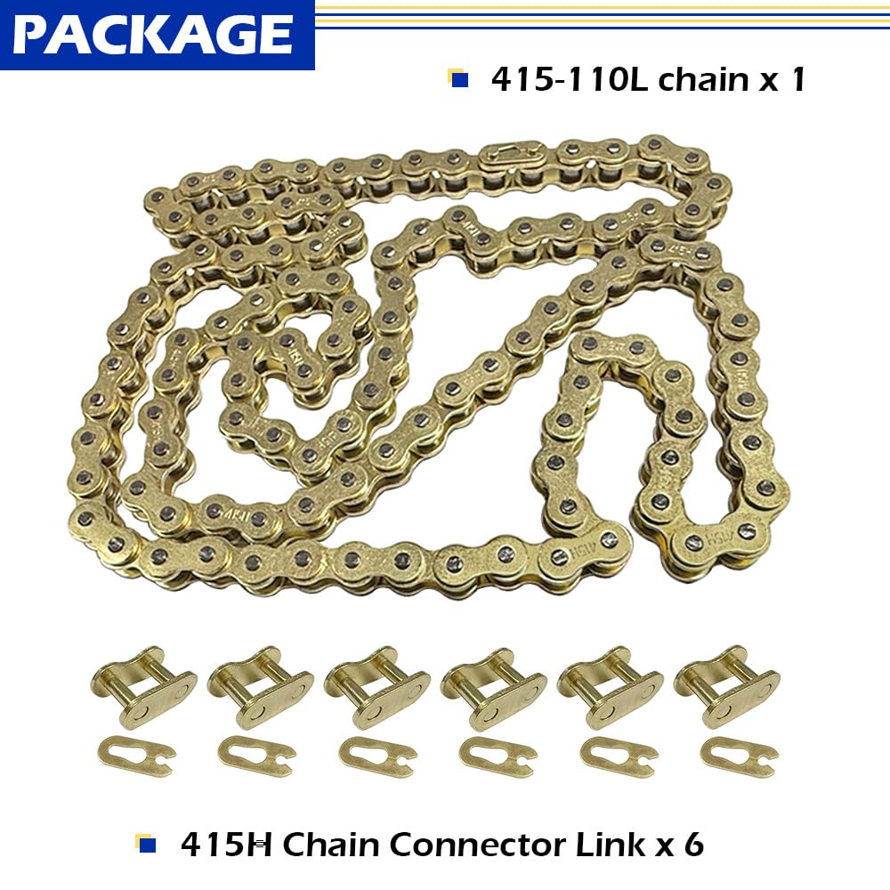 415H-110L Gold Chain with Connector Link — Amazon image 7
