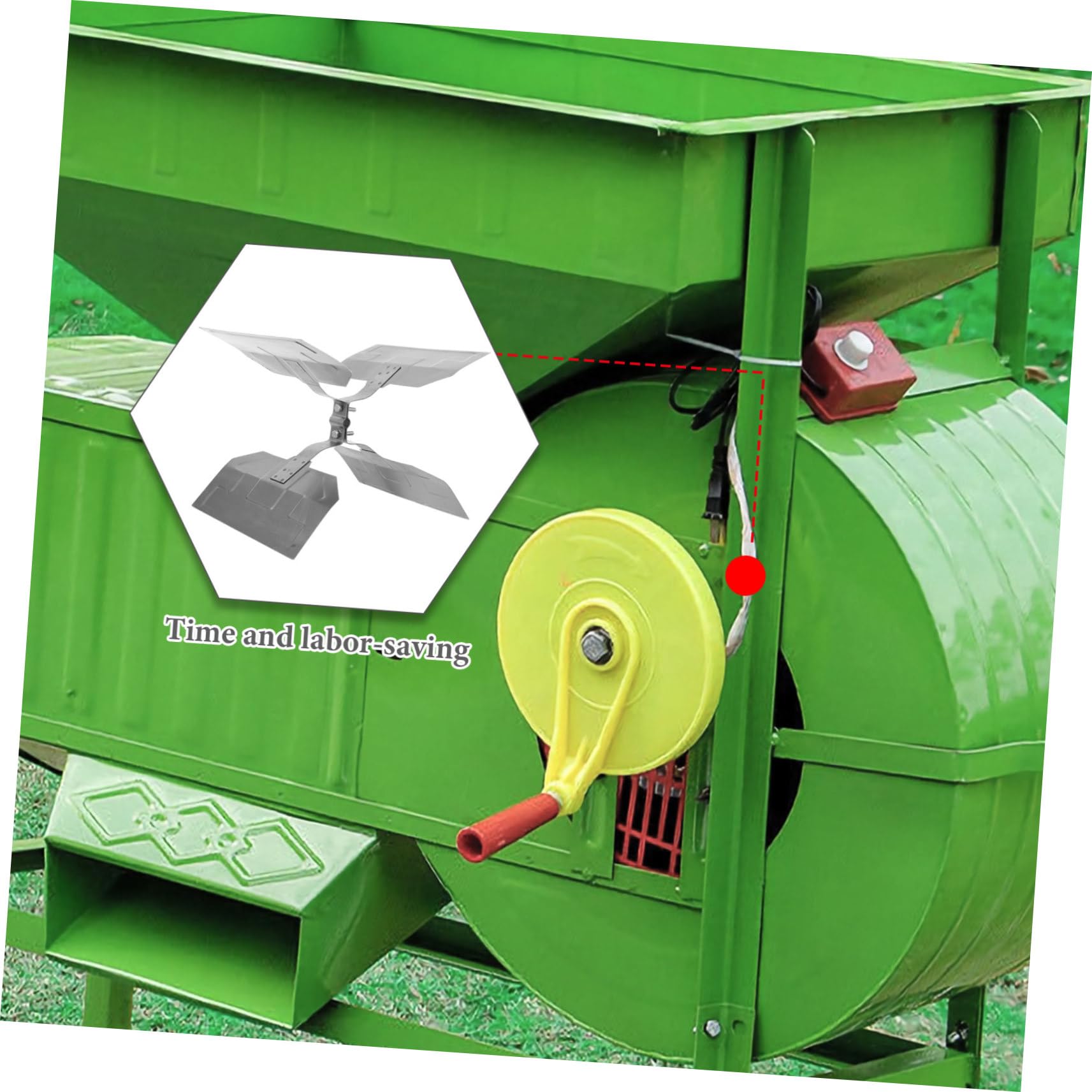 Toddmomy 1paio Ventilatore Agricolo Sostituzione Facile Attrezzatura per Agricoltura Ventilatore per Piccole Aziende Agricole Accessori per Macchinari Agricoli