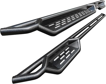 HD Ridez Drop Down Style Running Boards Side Step Compatible with Dodge Sprinter 2007-2009 Full Size Van & Mercedes-Benz Sprinter 10-26Exclude Passenger Van with Rear A/C and 2015 4X4