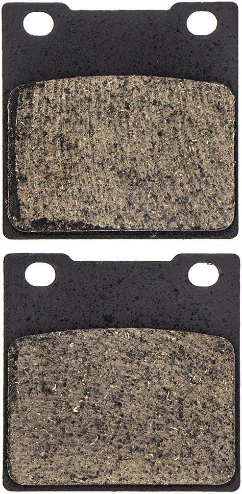 NICHE Brake Pad Set for Kawasaki Ninja ZX12R ZX7R ZRX1200R ZRX1100 43082-1251 43082-1257 Front Rear Organic