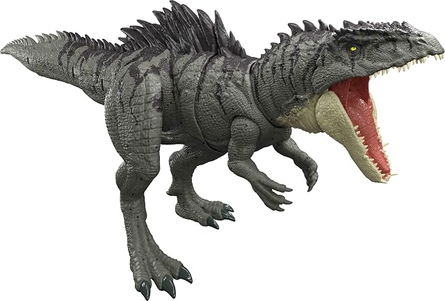 Mattel Jurassic World Colossal Chomp Giganotosaurus Figura articulada