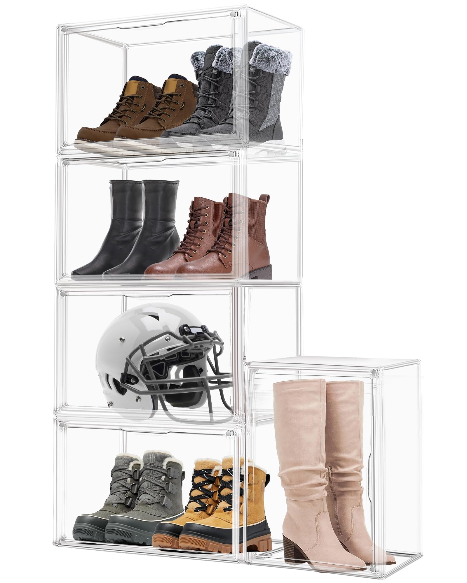 Amazon.com: 5 Pack XXX-Large Acrylic Display Case 17.7''x13''x13