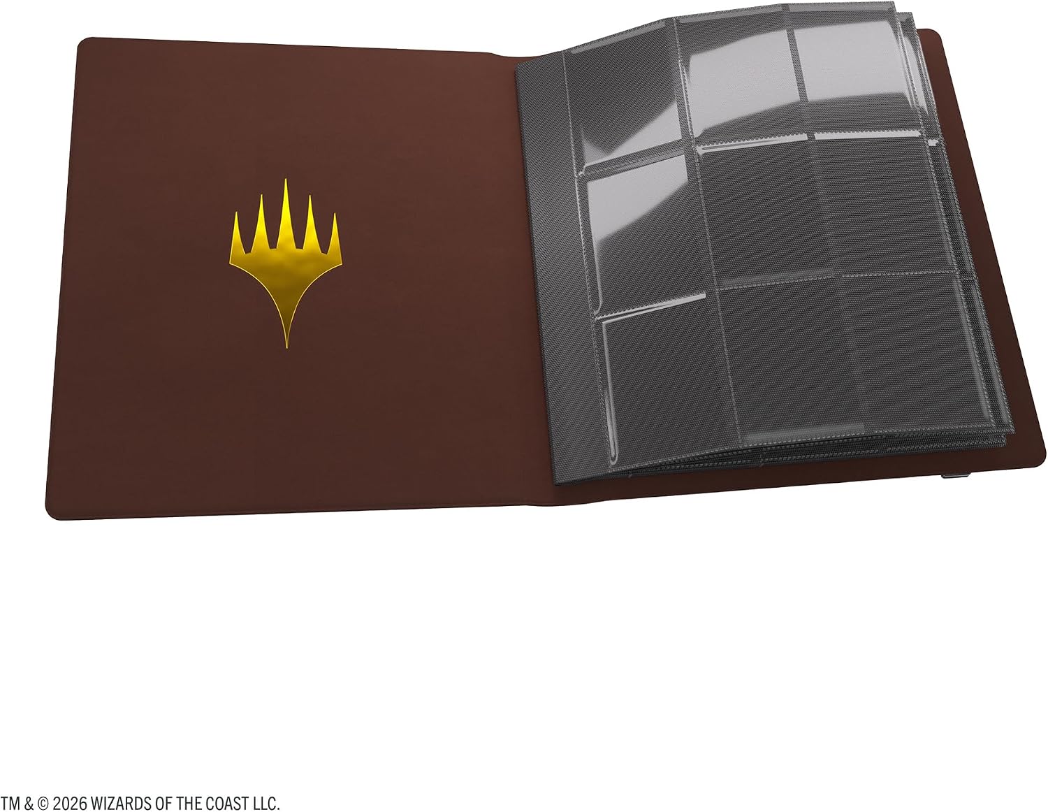 Gamegenic Magic: The Gathering Secrets of Strixhaven Cards Almanac 18-Pocket Premium SLIPCASE Album - Holds 360 Double-Sleeved Cards, Elegant Book-Style MTG Binder with Gold Foil College Spine