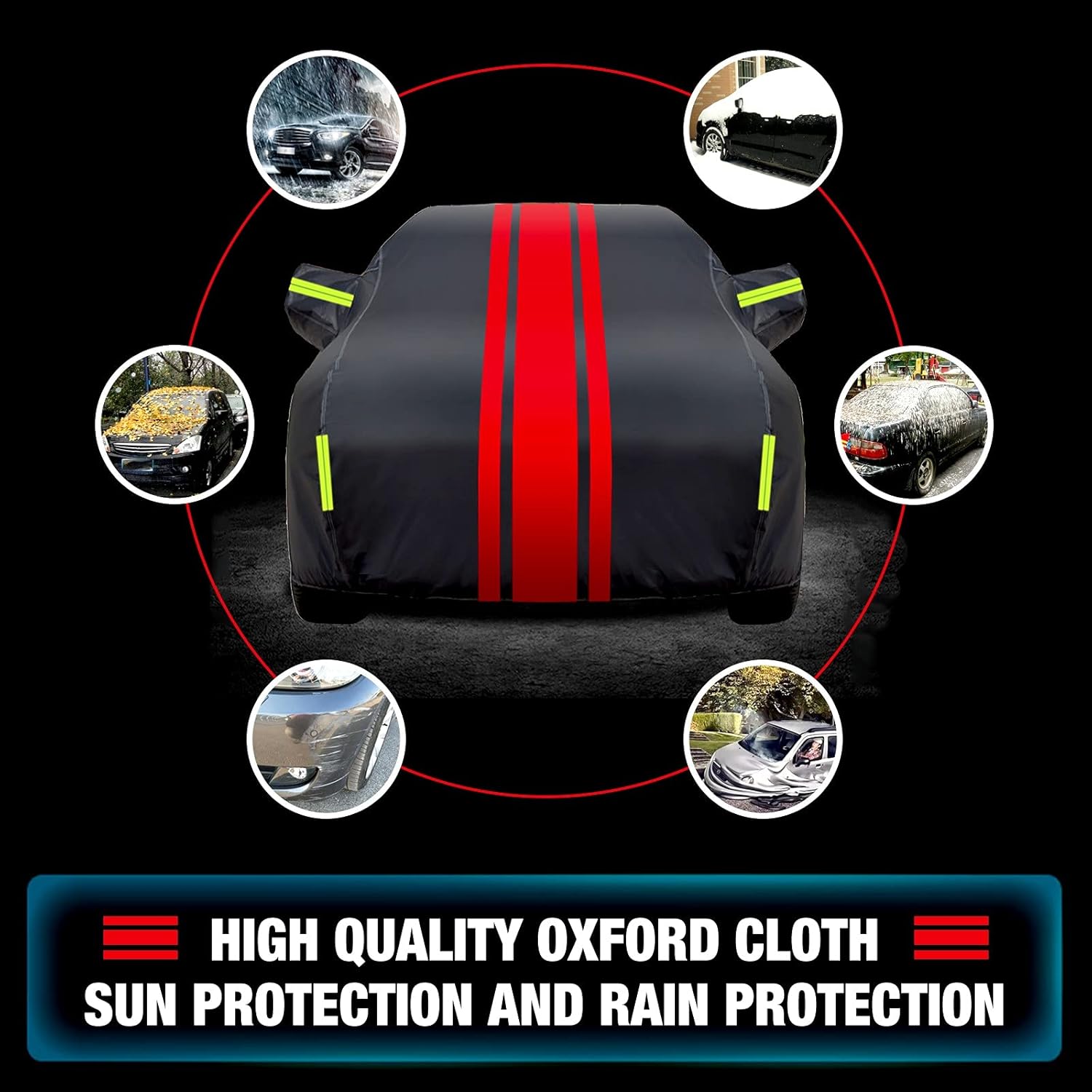 Car Cover for Nissan Pintara Qashqai Serena,Car Cover Durable Dustproof Full Car Cover Breathable Cotton Filled,Waterproof Dustproof UV Resistant Protective Cover(Color:C,Size:Qashqai(2014-16))
