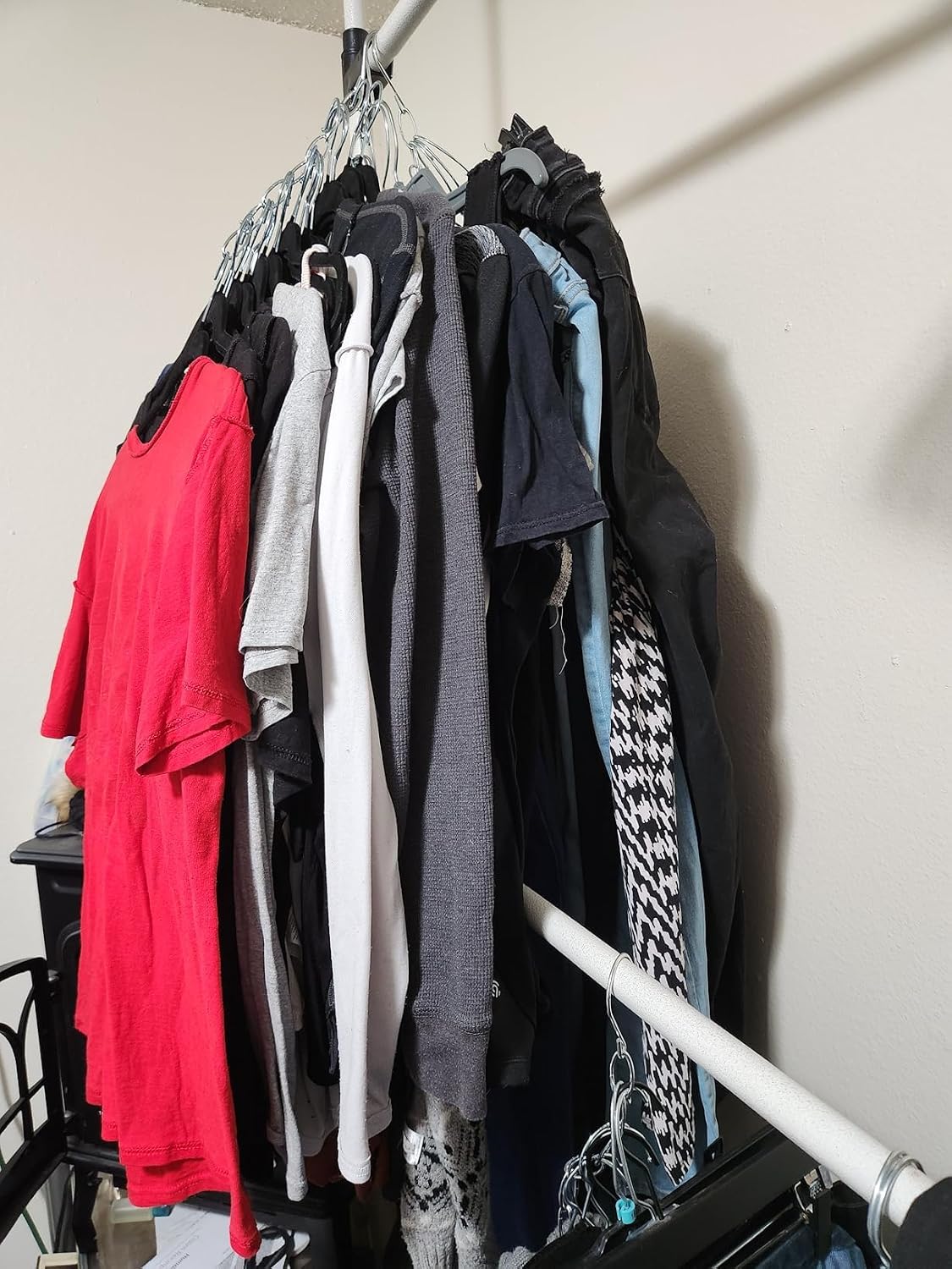 Space Saving Hanger for Clothes Travel Hangers Organizer, 6-Pack