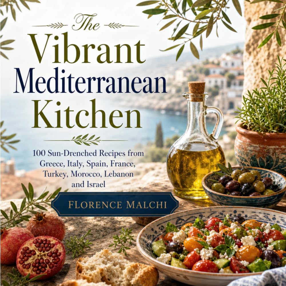 The Vibrant Mediterranean Kitchen: 100 Sun-Drenched Recipes from Greece, Italy, Spain, France, Turkey, Morocco, Lebanon and Israel (The Confident Kitchen)