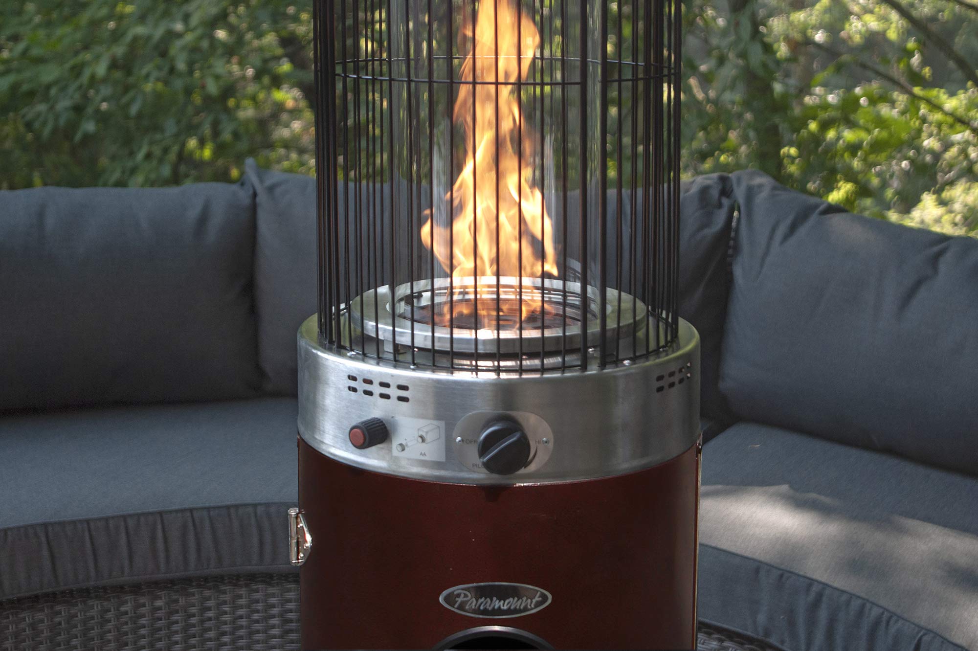 Amazon.com: Paramount Venturi Spiral Flame Heater- Bronze : Patio, Lawn u0026  Garden