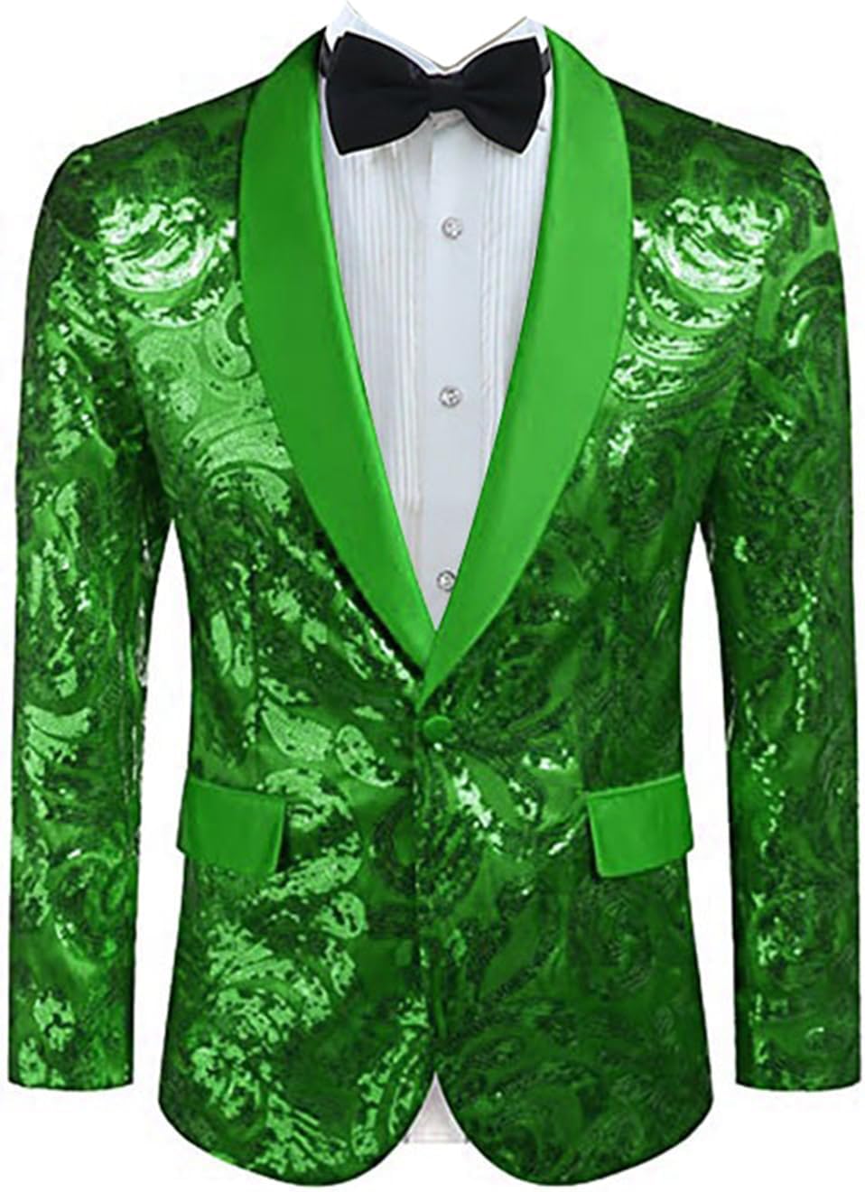 Men's Suit Blazer Stage Performance Banquet Wedding Party Jacket
